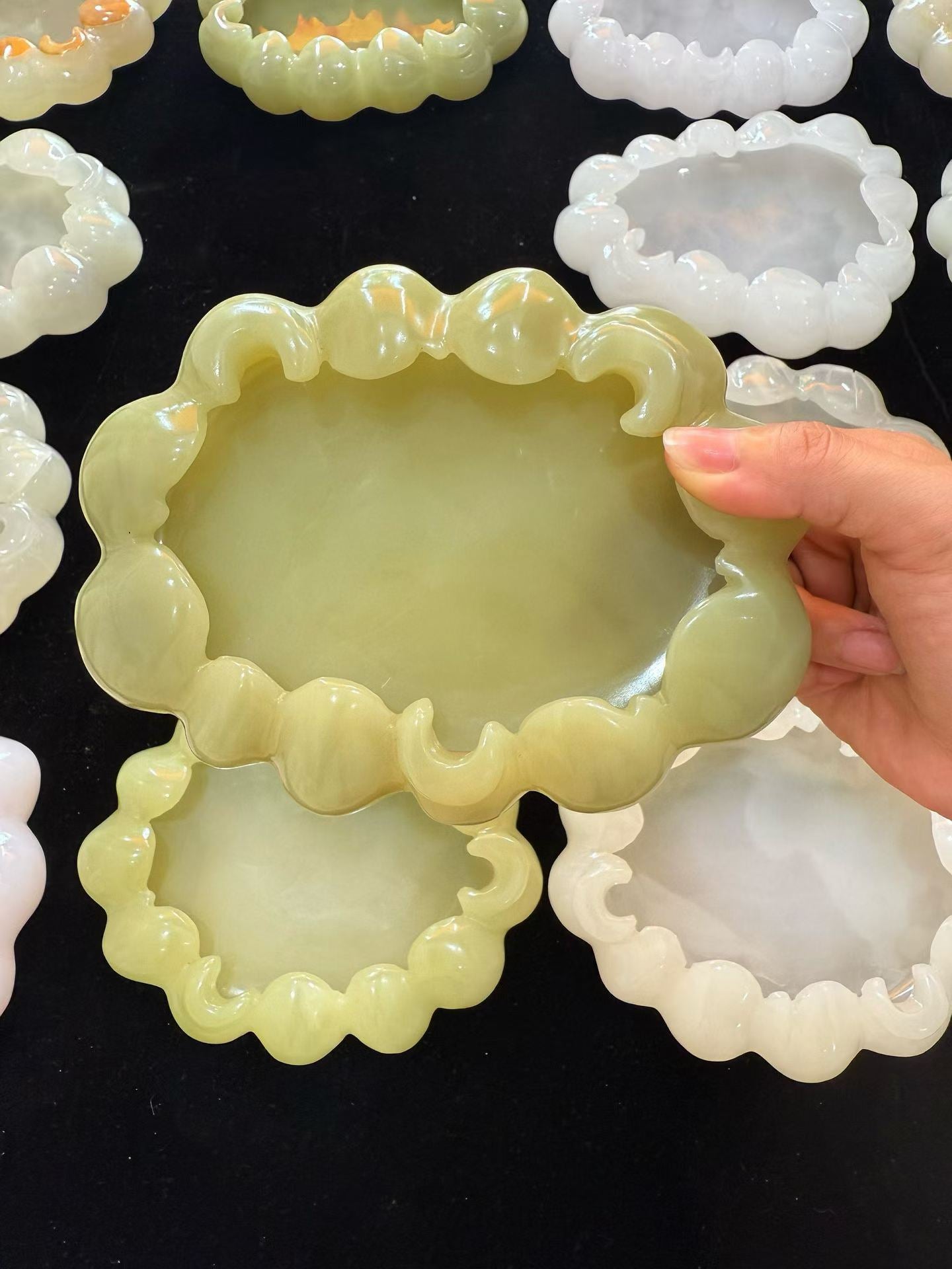 Geometric Shaped Decorative Jewelry Tray