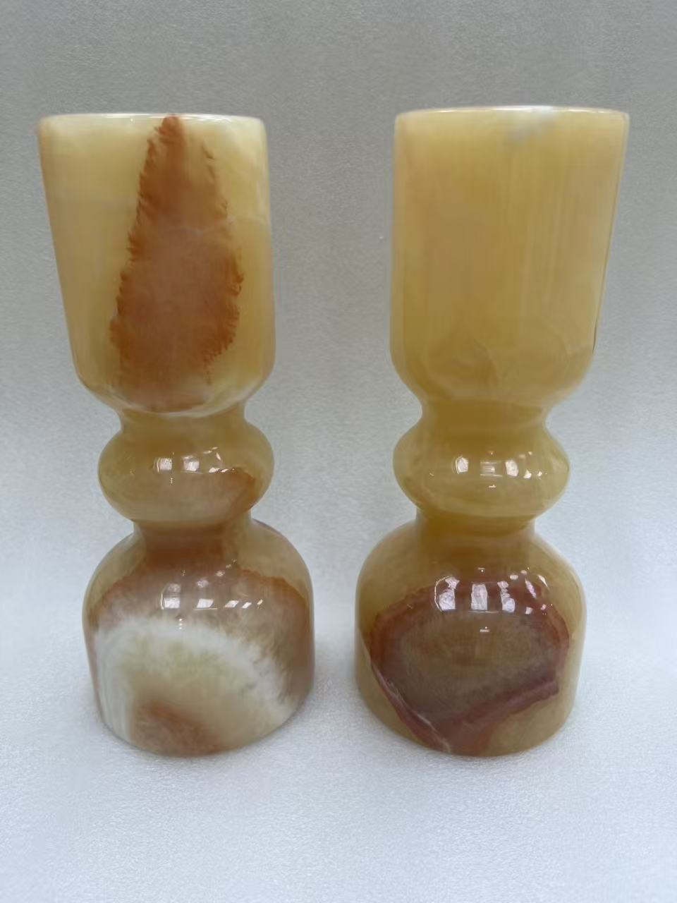 stone candlestick
